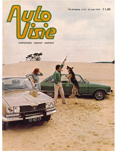 1974 AUTOVISIE MAGAZIN 21 NIEDERLÄNDISCH