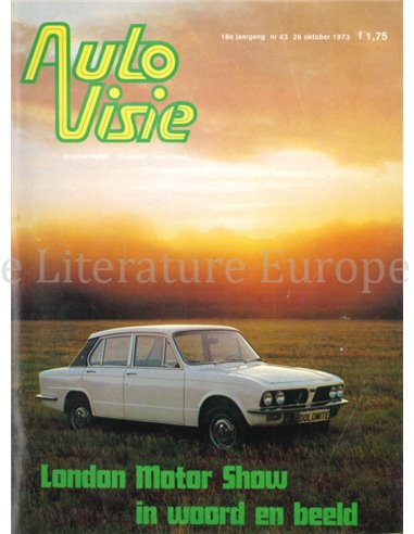 1973 AUTOVISIE MAGAZINE 43 DUTCH