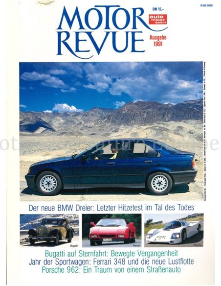 1991 MOTOR REVUE JAARBOEK DUITS