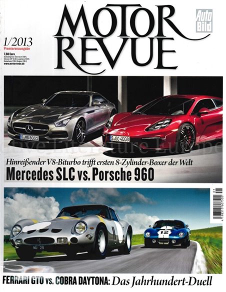 2013 MOTOR REVUE MAGAZINE 1 DUITS