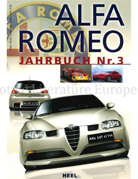 ALFA ROMEO, Jahrbuch nr.3