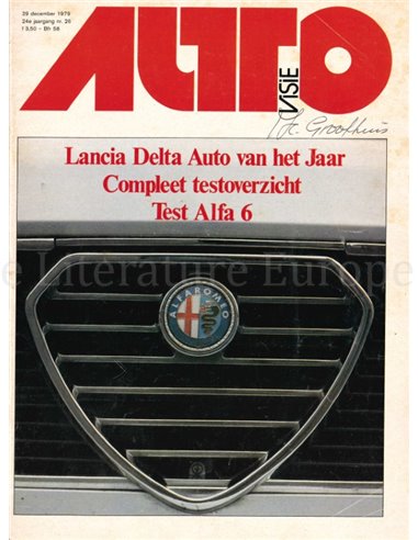 1979 AUTOVISIE MAGAZIN 26 NIEDERLÄNDISCH