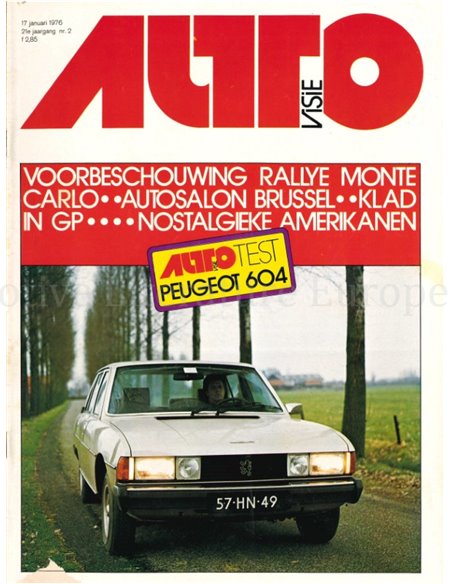 1980 AUTOVISIE MAGAZINE 02 DUTCH