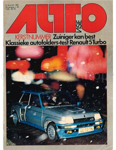 1980 AUTOVISIE MAGAZINE 25 NEDERLANDS