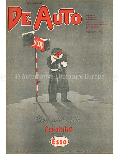 1947 DE AUTO MAGAZIN 10 NIEDERLÄNDISCH