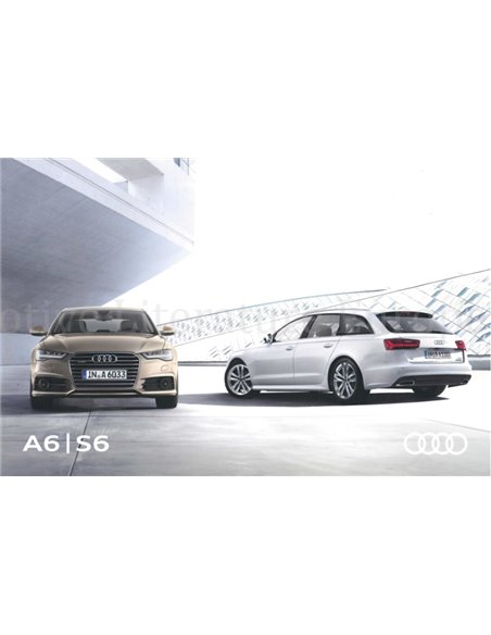 2017 AUDI A6/S6 BROCHURE GERMAN