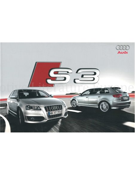 2008 AUDI S3 BROCHURE GERMAN