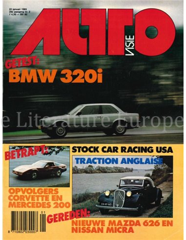 1983 AUTOVISIE MAGAZINE 02 NEDERLANDS