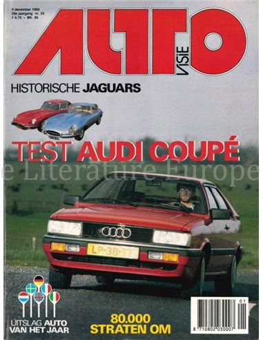 1984 AUTOVISIE MAGAZINE 25 DUTCH