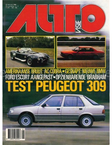 1986 AUTOVISIE MAGAZINE 04 DUTCH