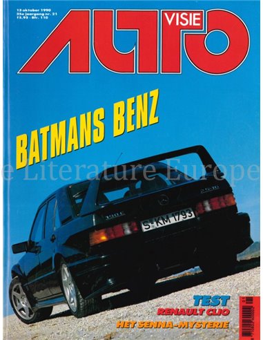 1990 AUTOVISIE MAGAZIN 21 NIEDERLÄNDISCH