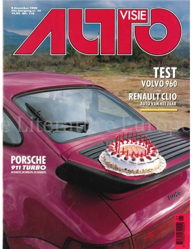 1990 AUTOVISIE MAGAZIN 25 NIEDERLÄNDISCH