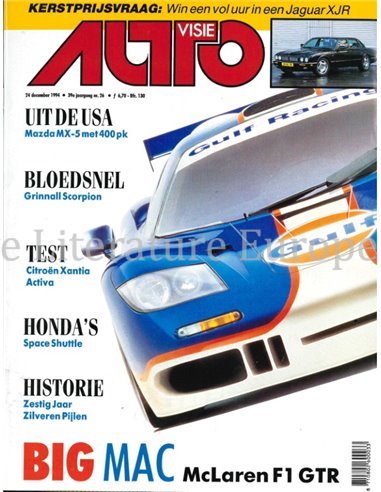 1994 AUTOVISIE MAGAZIN 26 NIEDERLÄNDISCH