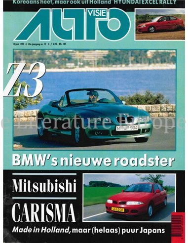 1995 AUTOVISIE MAGAZIN 12 NIEDERLÄNDISCH