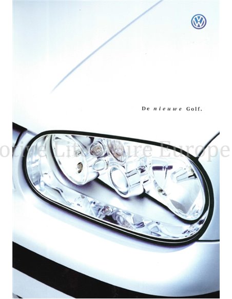 1997 VOLKSWAGEN GOLF BROCHURE DUTCH