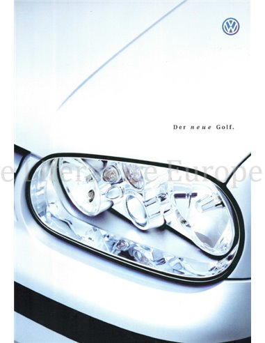 1997 VOLKSWAGEN GOLF BROCHURE GERMAN