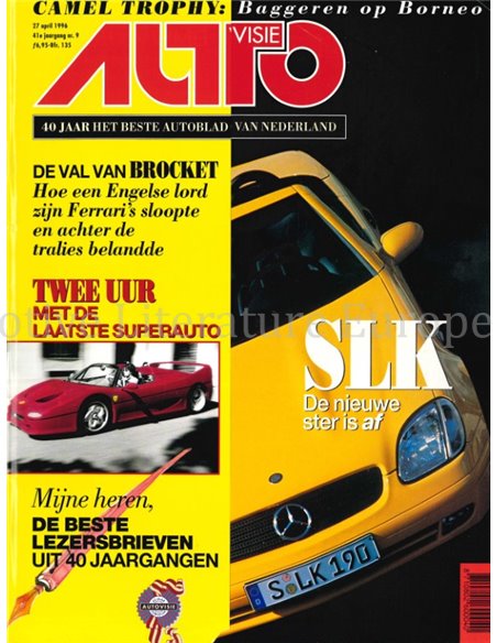 1996 AUTOVISIE MAGAZIN 09 NIEDERLÄNDISCH