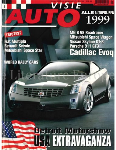 1999 AUTOVISIE MAGAZINE 02 DUTCH