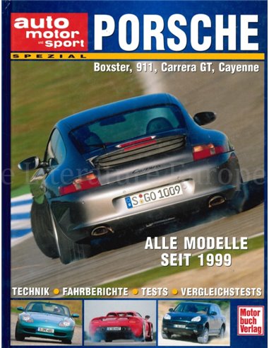 PORSCHE, AUTO MOTOR UND SPORT SPEZIAL, ALLE MODELLE SEIT 1999