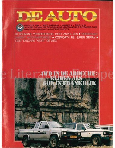 1986 DE AUTO MAGAZIN 04 NIEDERLÄNDISCH