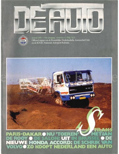 1986 DE AUTO MAGAZIN 09 NIEDERLÄNDISCH