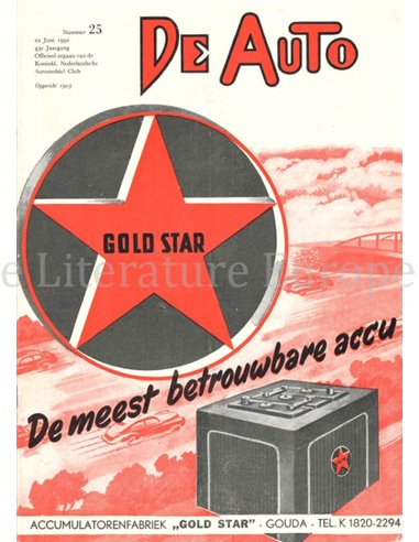 1950 DE AUTO MAGAZINE 25 DUTCH