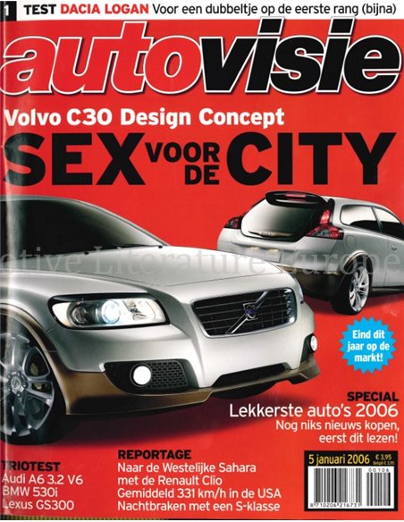 2006 AUTOVISIE MAGAZIN 01 NIEDERLÄNDISCH