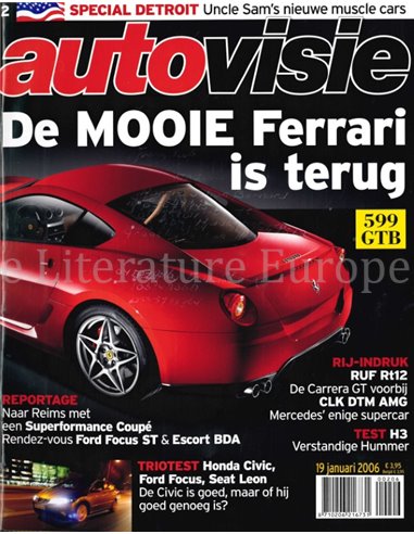 2006 AUTOVISIE MAGAZIN 02 NIEDERLÄNDISCH