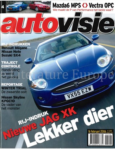 2006 AUTOVISIE MAGAZIN 04 NIEDERLÄNDISCH