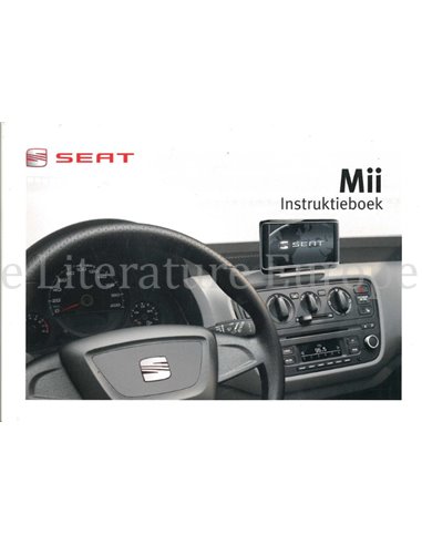 2012 SEAT MII INSTRUCTIEBOEKJE NEDERLANDS