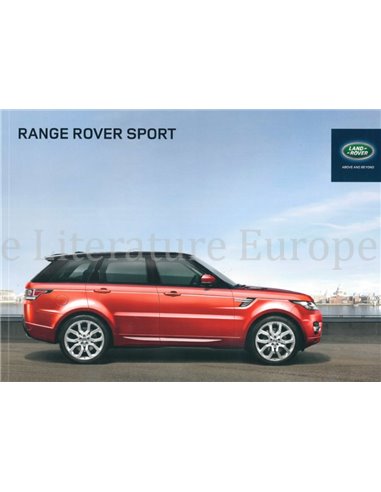 2014 RANGE ROVER SPORT PROSPEKT NIEDERLÄNDISCH