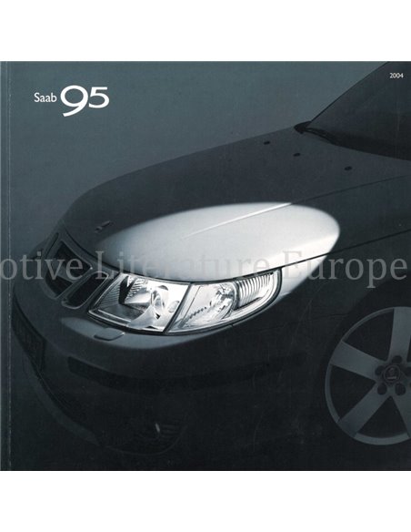 2004 SAAB 9-5 BROCHURE DUITS