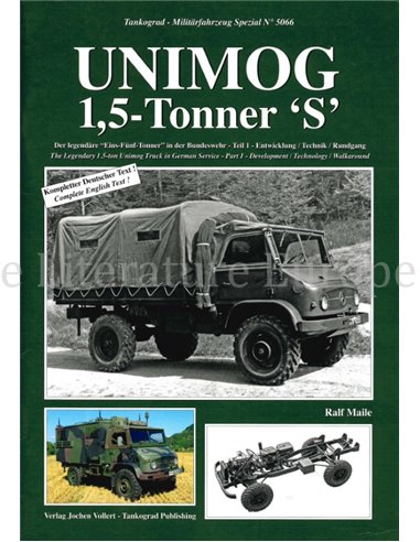 UNIMOG 1,5 TONNER 'S' , TANKOGRAD- MILITÄRFAHRZEUG SPEZIALNo 5066