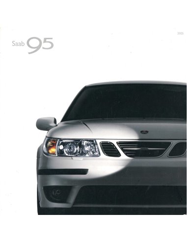 2005 SAAB 9-5 BROCHURE ENGELS