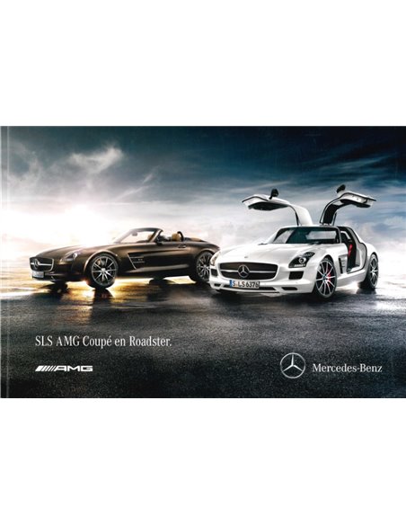 2012 MERCEDES BENZ SLS AMG COUPE PROSPEKT NIEDERLÄNDISCH