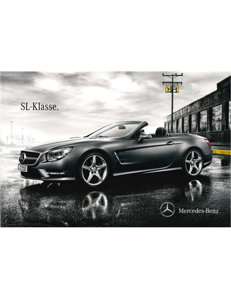 2012 MERCEDES BENZ SL CLASS BROCHURE DUTCH