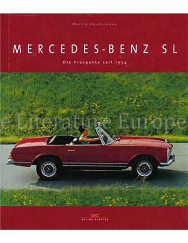 MERCEDES-BENZ SL, DIE PROSPEKTE SEIT 1954