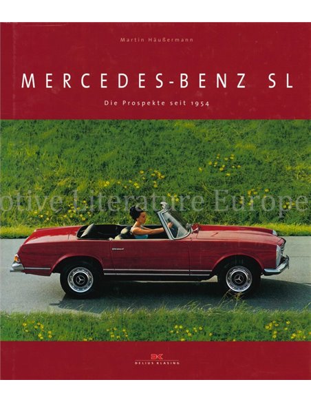 MERCEDES-BENZ SL, DIE PROSPEKTE SEIT 1954