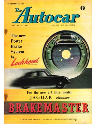 1955 THE AUTOCAR ZEITSCHRIFT 09 ENGLISCH