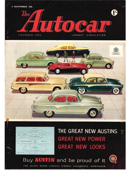 1956 THE AUTOCAR ZEITSCHRIFT 11 ENGLISCH