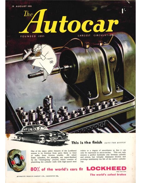 1955 THE AUTOCAR ZEITSCHRIFT 08 ENGLISCH