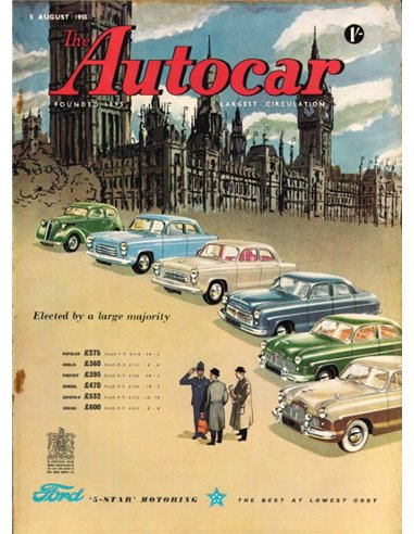 1955 THE AUTOCAR ZEITSCHRIFT 08 ENGLISCH