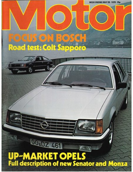 1978 MOTOR MAGAZIN 3945 ENGLISH