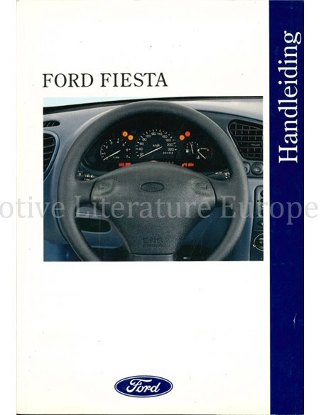 1996 FORD FIESTA BEDIENUNGSANLEITUNG NIEDERLÄNDISCH