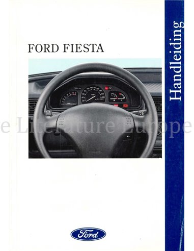 1995 FORD FIESTA INSTRUCTIEBOEKJE NEDERLANDS