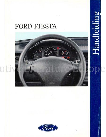 1995 FORD FIESTA BEDIENUNGSANLEITUNG NIEDERLÄNDISCH