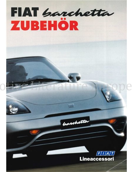 1996 FIAT BARCHETTA BROCHURE DUITS