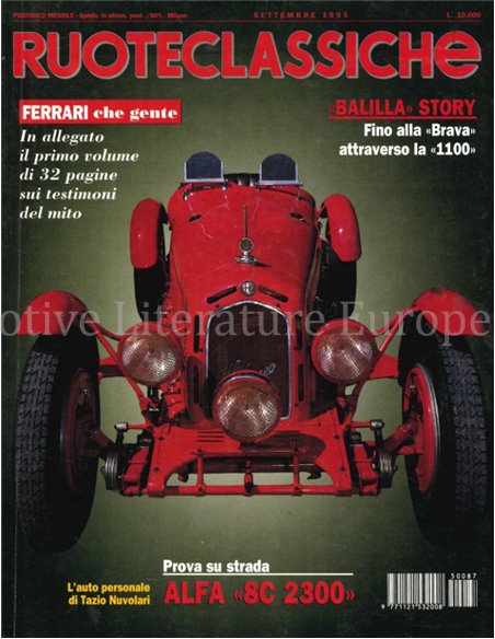 1995 RUOTECLASSICHE MAGAZINE 87 ITALIAANS