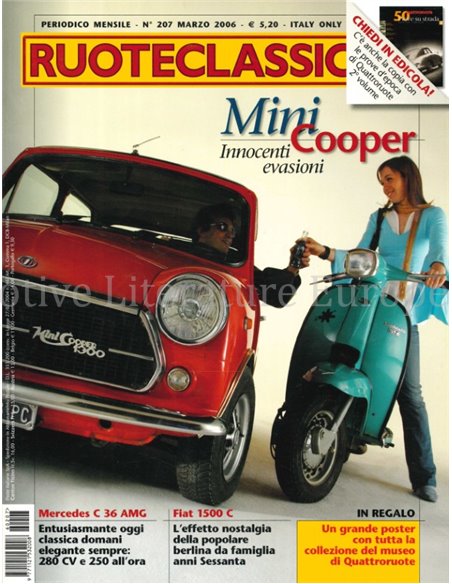 2006 RUOTECLASSICHE ZEITSCHRIFT 207 ITALIENISCH