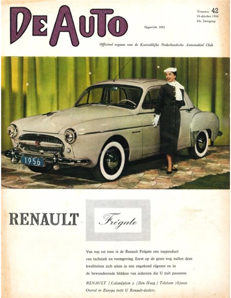 1956 DE AUTO MAGAZIN 42 NIEDERLÄNDISCH